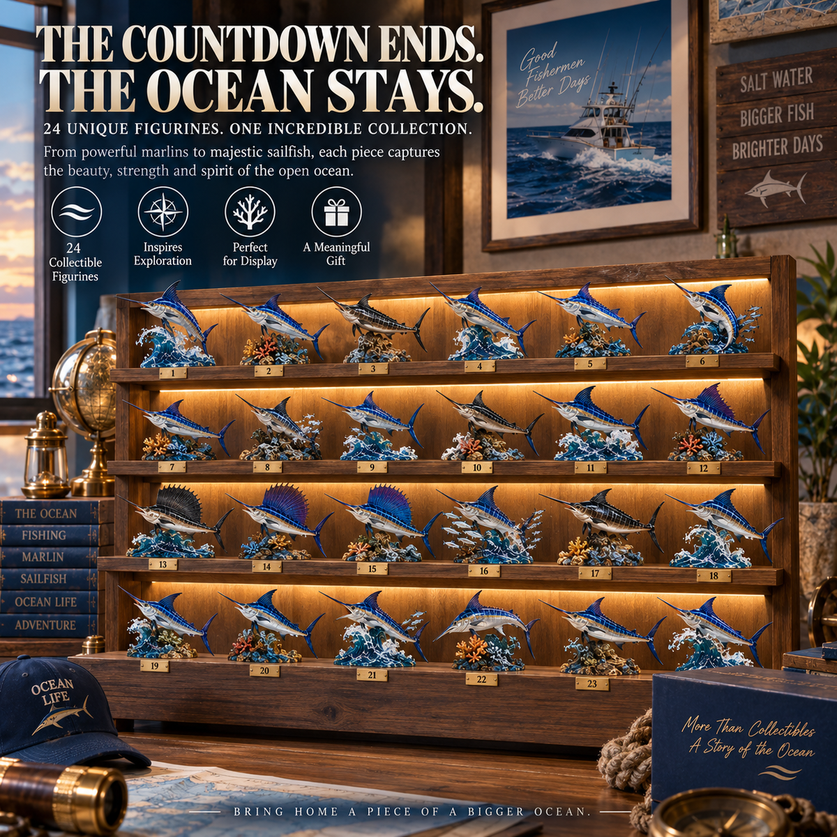 24 Days of Ocean Giants – Billfish Collector’s Edition
