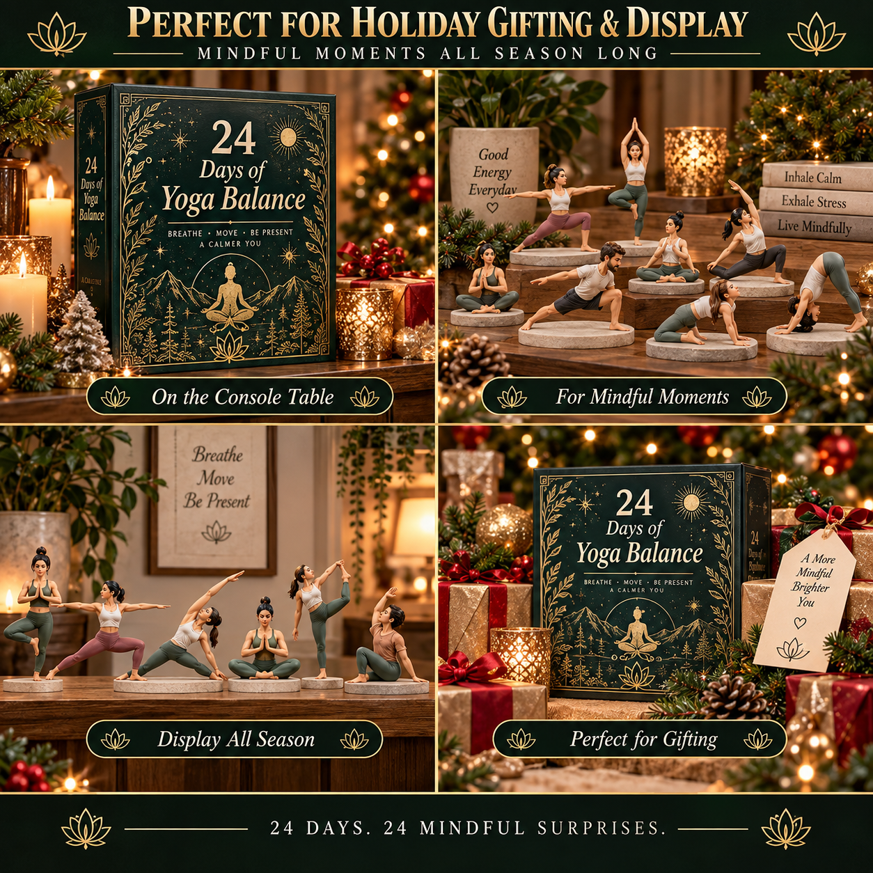 🧘2026 Yoga Balance – 24 Days of Mindful Christmas