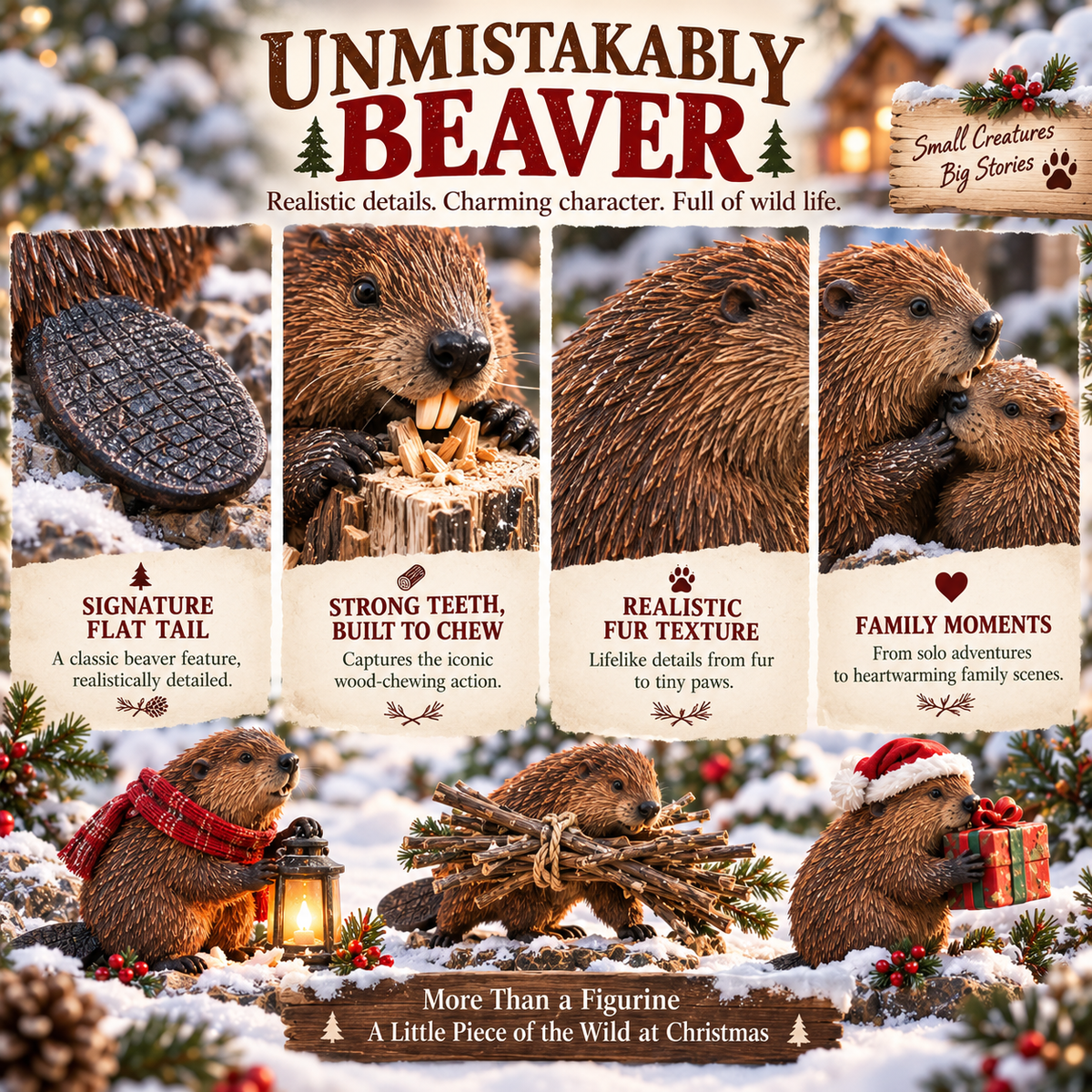 🎄 24 Days of Beavers – Christmas Down by the River