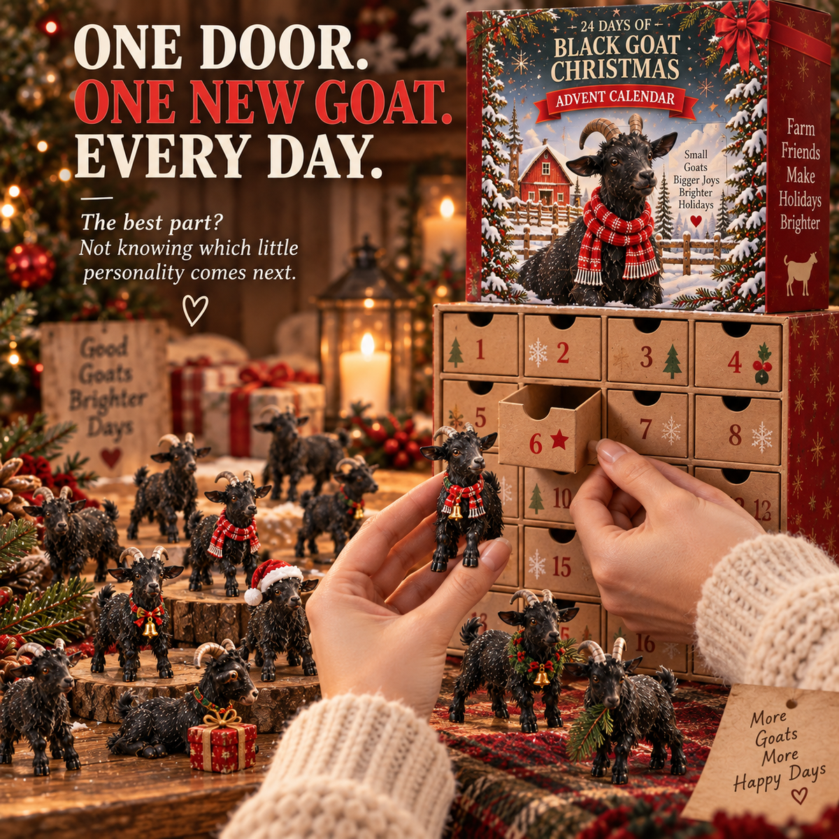 24 Days of Black Goat Christmas – Black Goat Advent Calendar 🐐🎄