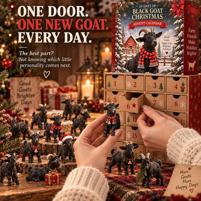 24 Days of Black Goat Christmas – Black Goat Advent Calendar 🐐🎄