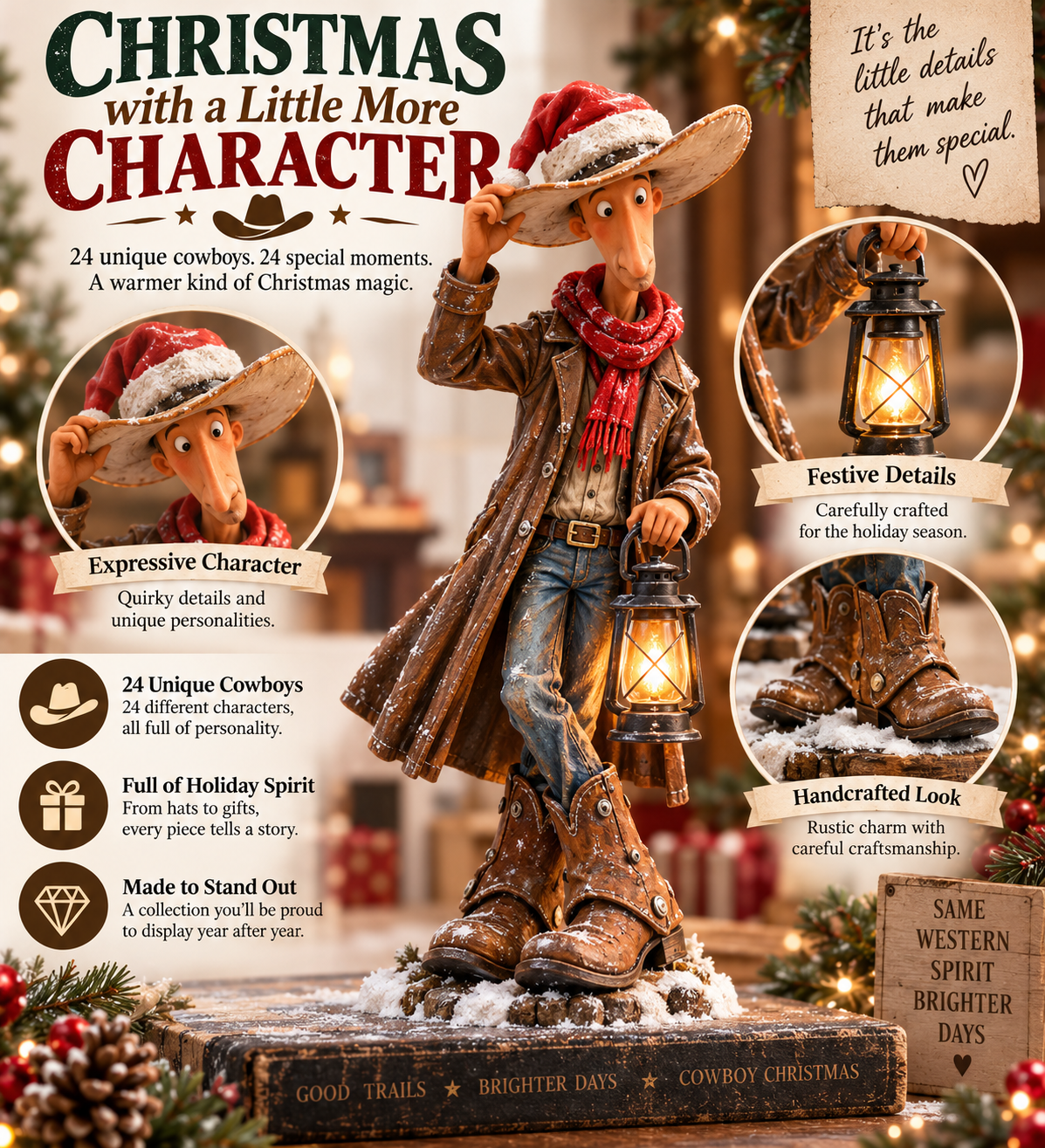 🤠24 Days on the Western Trail – Cowboy Advent Calendar