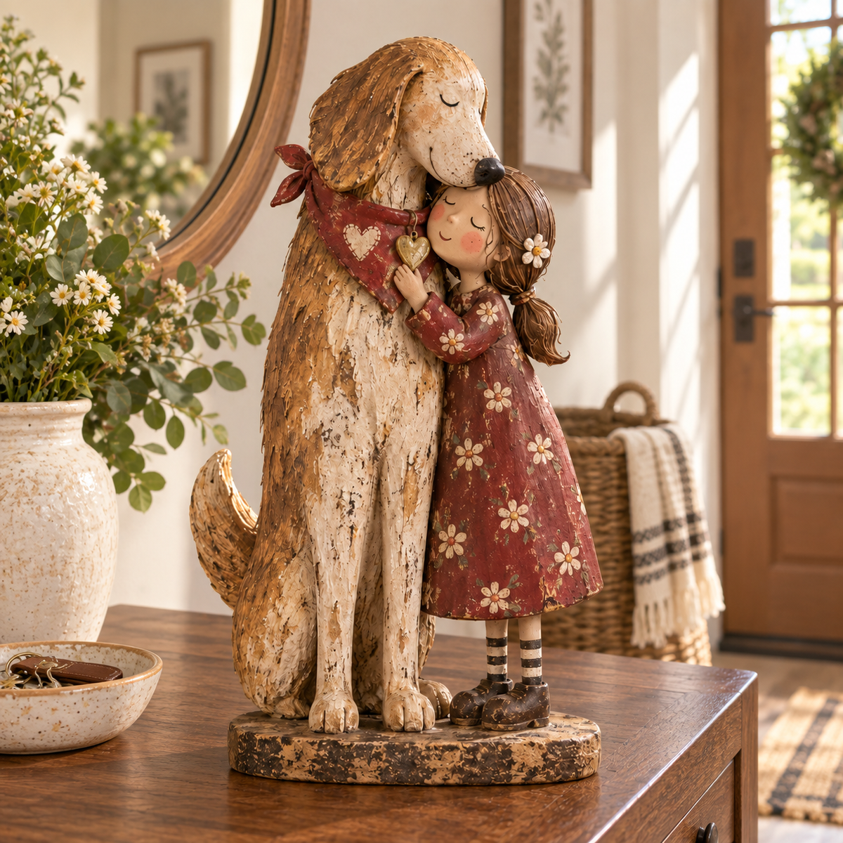 🐕Girl and Golden Retriever - A Girl, A Stray, And A Quiet Kind Of Love
