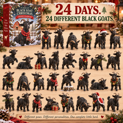 24 Days of Black Goat Christmas – Black Goat Advent Calendar 🐐🎄