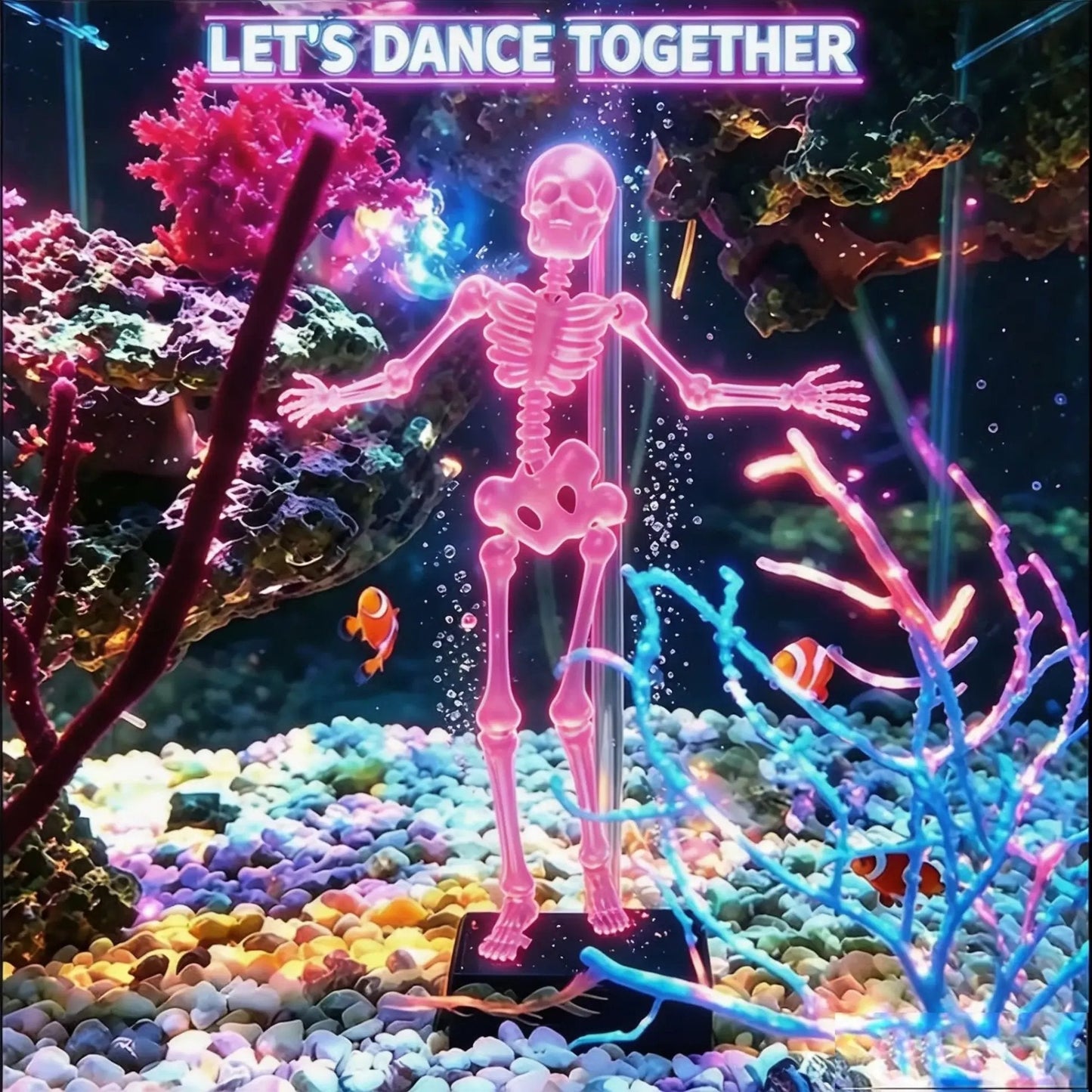 💀Dancing Skeleton Aquarium Bubbler