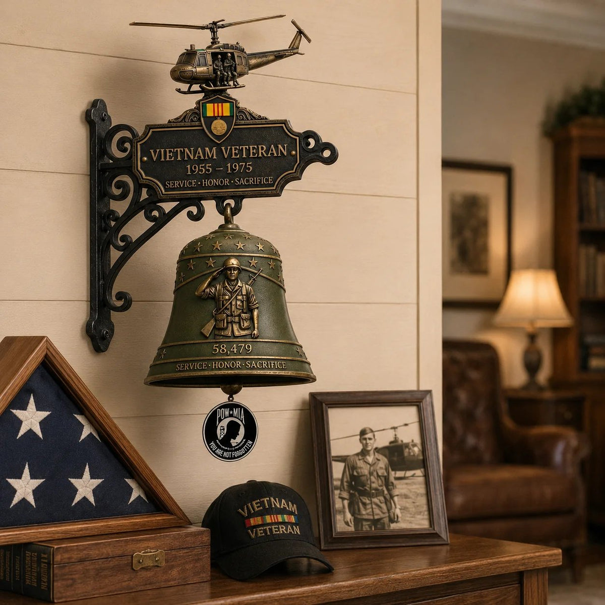 🔔 Last Day Promo: 50% OFF - Veteran Tribute Wall Bell