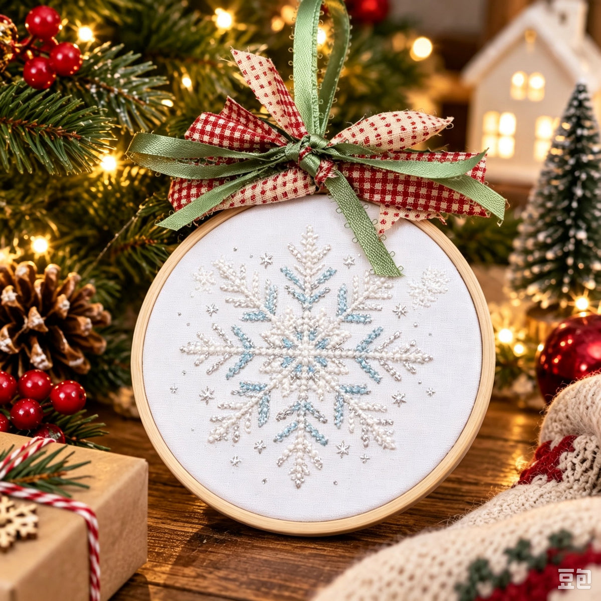 🎁LAST DAY 49% OFF-🎄Complete Christmas Embroidery Ornament DIY Kit