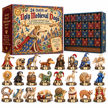 🐕🏰 24 Days of Medieval Dogs — 24 Hounds, Two Kingdoms, One Legendary Collection
