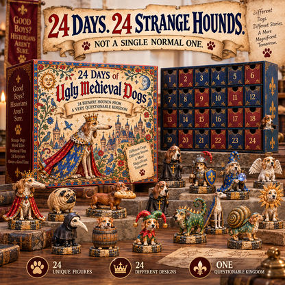 🐕🏰 24 Days of Medieval Dogs — 24 Hounds, Two Kingdoms, One Legendary Collection