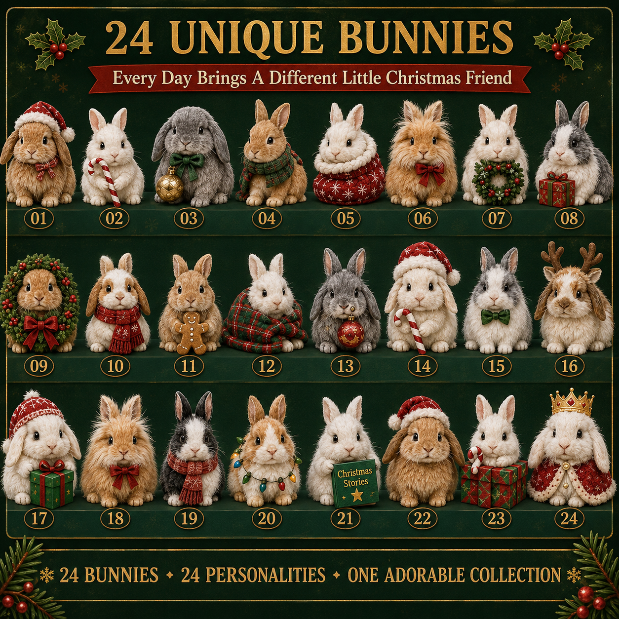 🥇 2026 Bunny Christmas Collection
