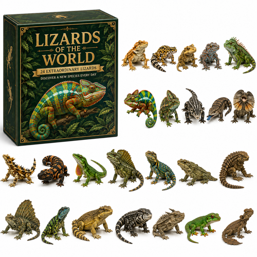 24 Lizards. 24 Discoveries. One Extraordinary Collection. 🦎🌎