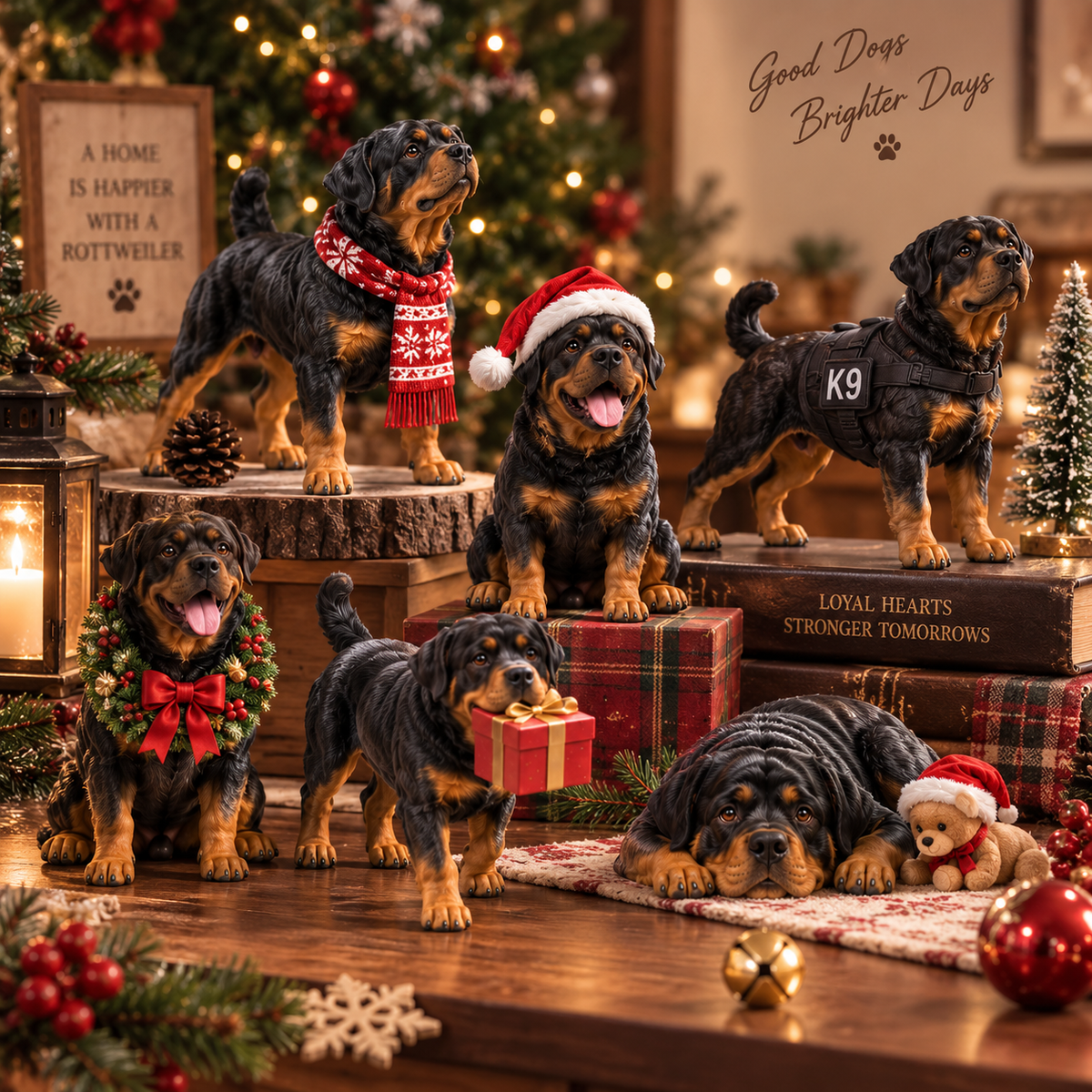 24 Days of Rottweilers – 24 Loyal Hearts, 24 Christmas Surprises
