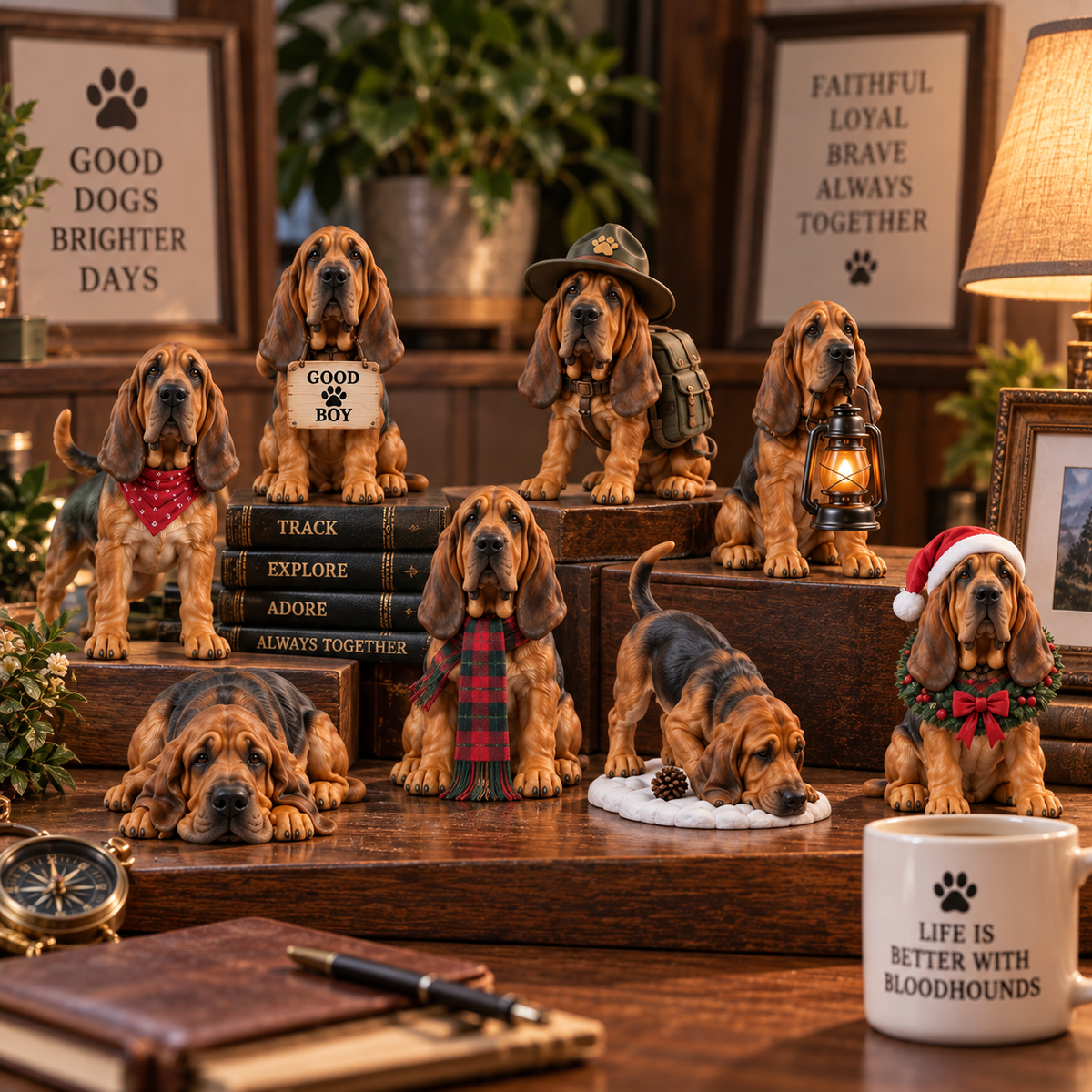🐾 24 Days of Bloodhound — 24 Unique Hound Personalities to Discover & Collect