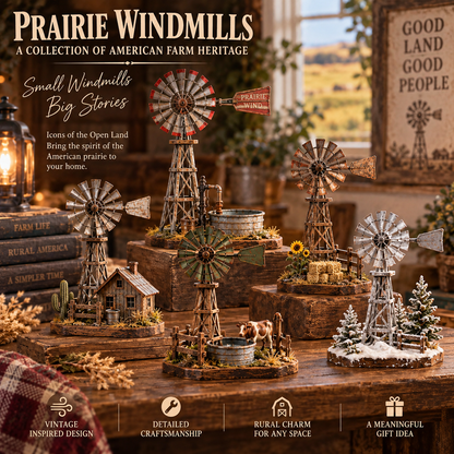 🌾 24 Days. 24 Windmills. A Little Piece of the American Prairie.