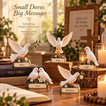 ✝️ 24 Days of White Doves — A Journey of Faith, Peace & Hope