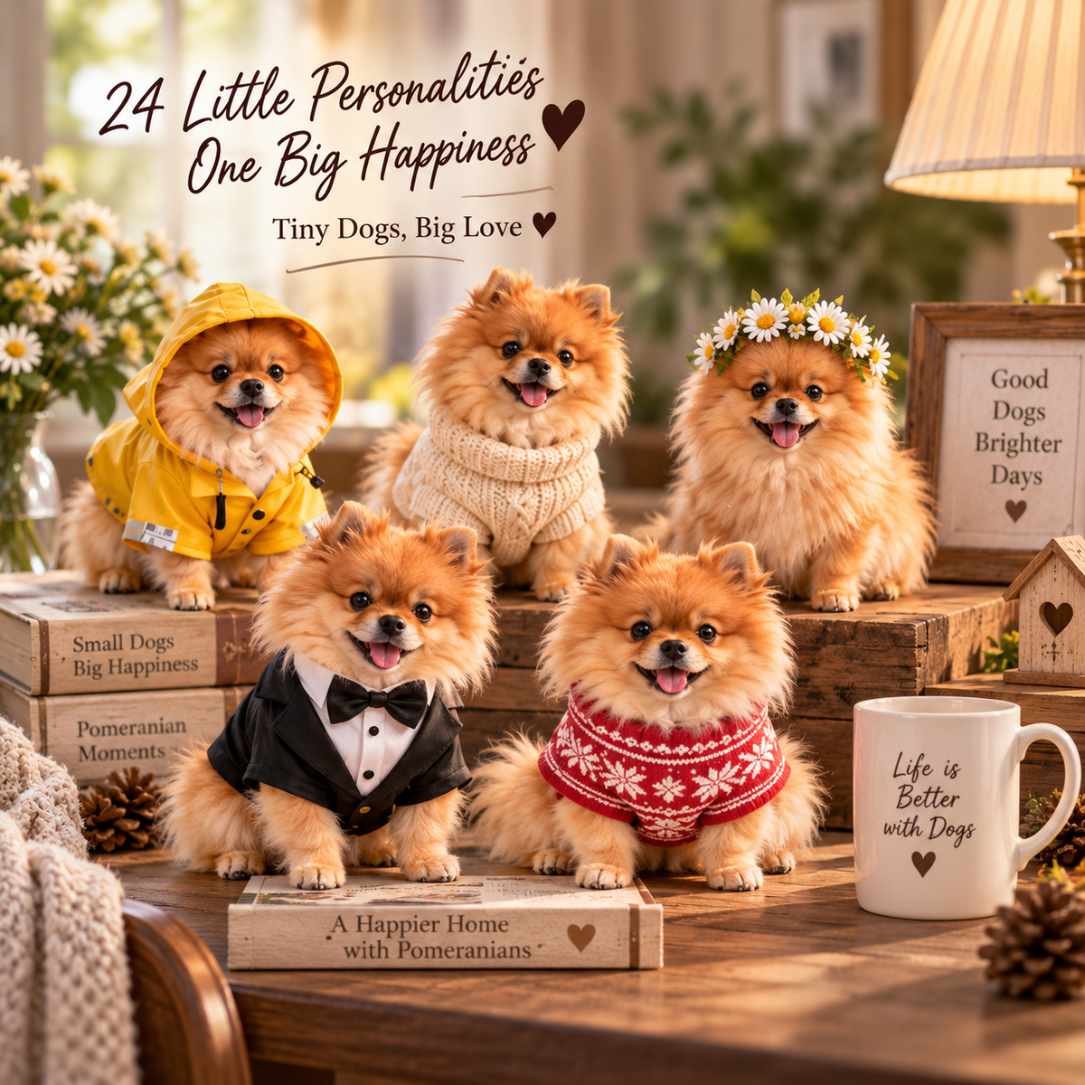 The Fluffy Pomeranian Crew – 24 Little Companions to Discover & Collect