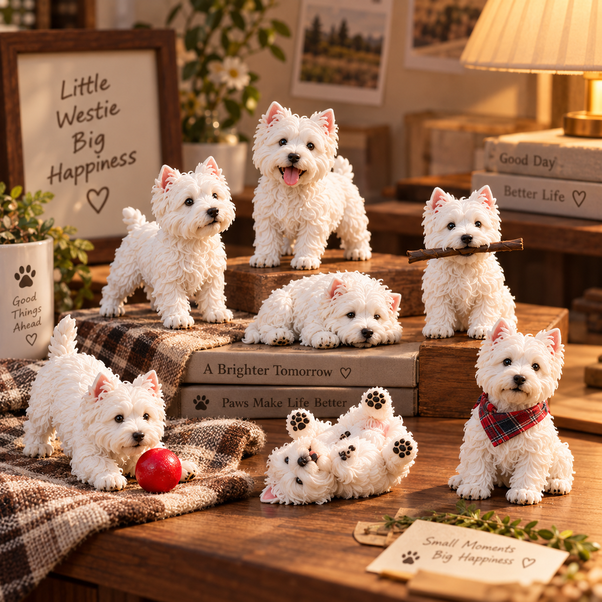 🐾 24 Days of Westies — 24 Little Personalities, One Big Love