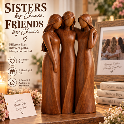 Sisters Forever Friendship Figurine – Meaningful Sister Gift