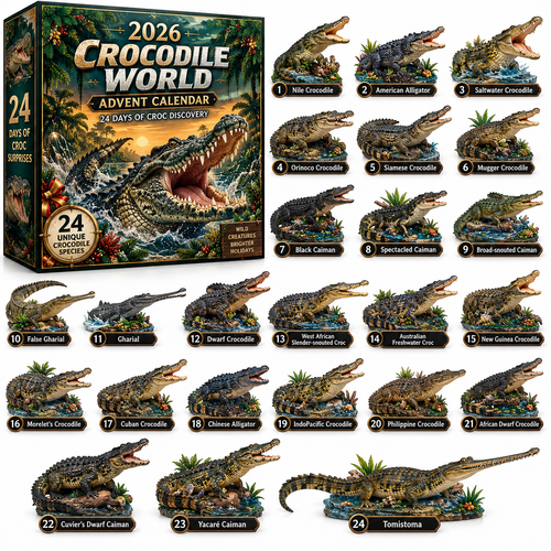 🐊 24 Days. 24 Wild Discoveries-CROCODILE WORLD