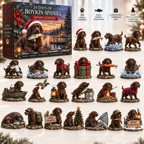 🎣🐾24 Days of Boykin Life – A Fishing Companion Christmas Collection