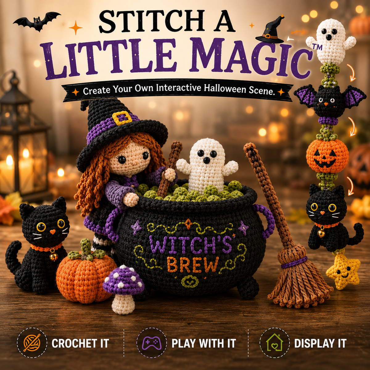 Create Your Own Interactive Halloween Scene.