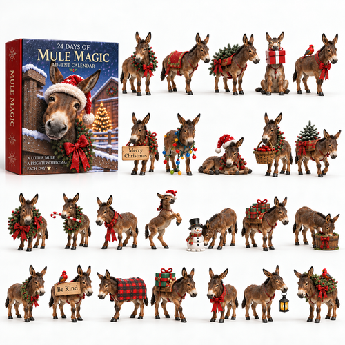24 Days of Mule Magic – Christmas Advent Calendar 🫏🎄