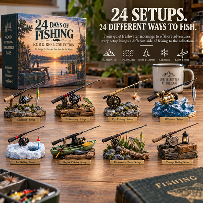🎣24 Days of Fishing – Rod & Reel Collector’s Edition