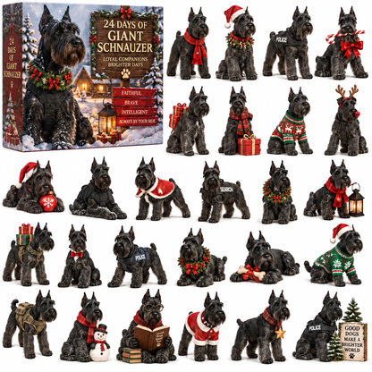 24 Days of Giant Schnauzers – Christmas Keepsake Collection 🐾🎄