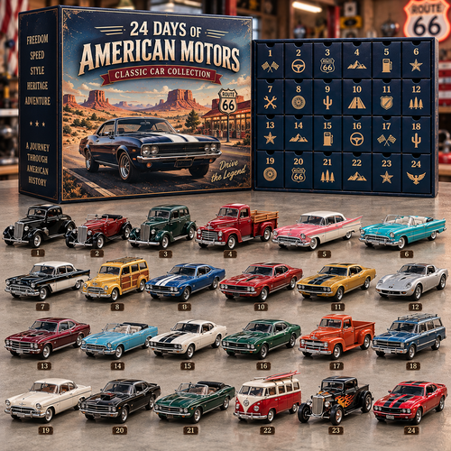 🏁 24 Days of American Motors – 24 Unique Classic Car Collectibles 🚗