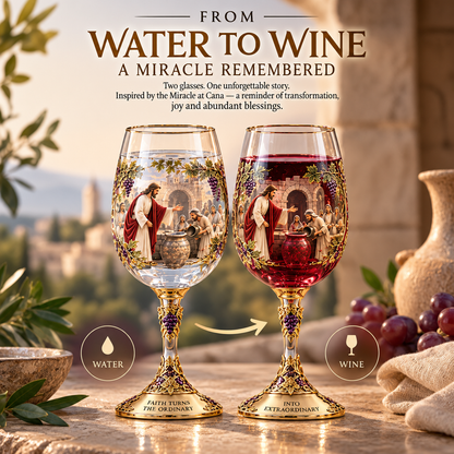 ✝️ Two Glasses. One Miracle. A Story Worth Keeping.