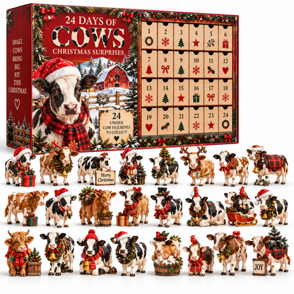 24 Days of Farmhouse Christmas – A Cow Lover’s Holiday Collection🐄❤️