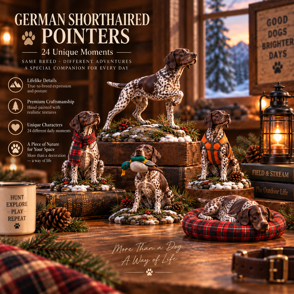 24 Days of German Shorthaired Pointers - 24 Adventures, One Loyal Companion