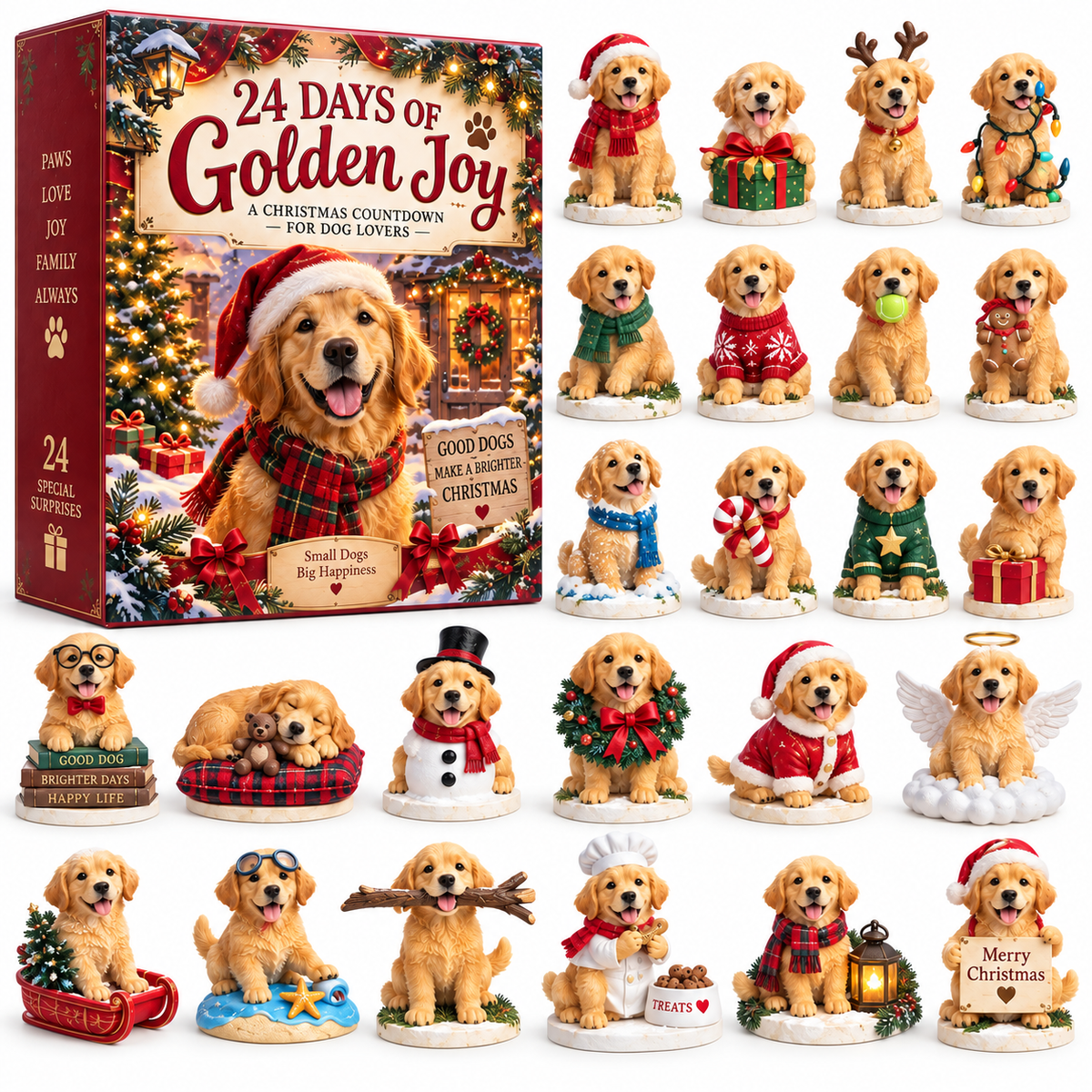 24 Days of Golden Joy 🎄🐾