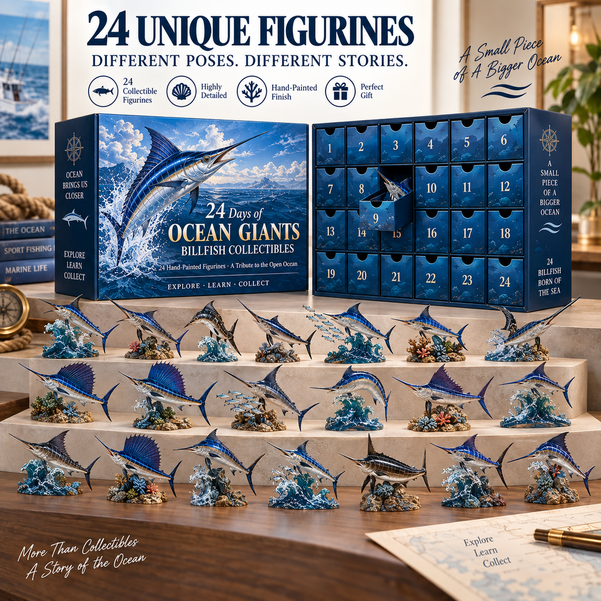 24 Days of Ocean Giants – Billfish Collector’s Edition