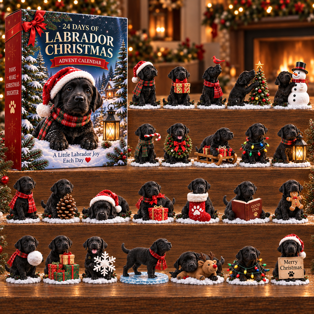 24 Days of Labrador Christmas – Black Lab Advent Calendar 🐾🎄