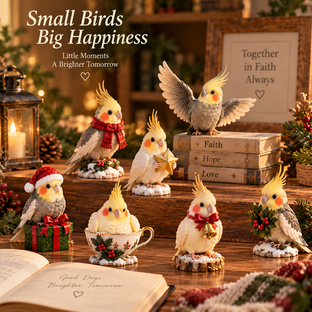 🐦 24 Days of Cockatiel Joy — 24 Little Personalities to Discover