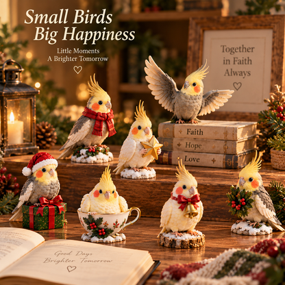 🐦 24 Days of Cockatiel Joy — 24 Little Personalities to Discover
