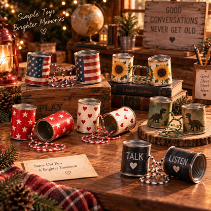 24 Days of Tin Can Telephones — A Christmas Countdown Back to Simple Joys