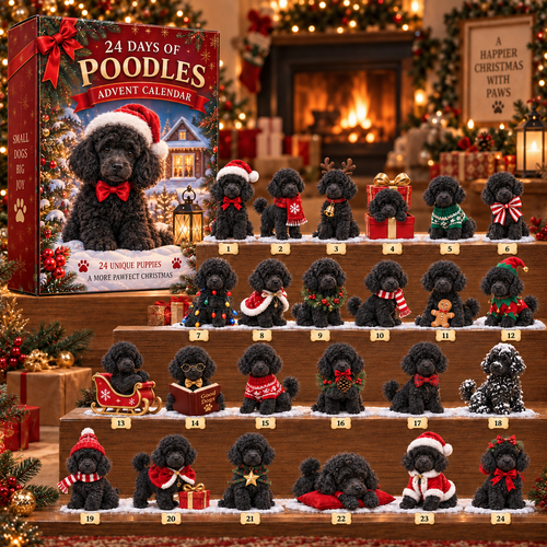 🐩24 Days of Poodle Joy – A Little Companion for Every Day