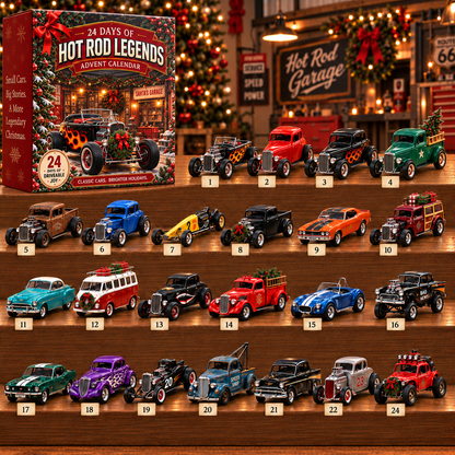 24 Days of Hot Rod Legends – A Classic Garage Christmas Collection 🏁🎄