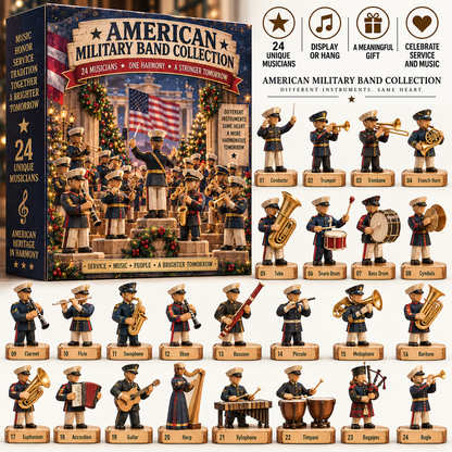 🇺🇸🎺 American Service Band – 24 Musicians of Honor & Harmony