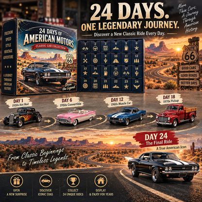 🏁 24 Days of American Motors – 24 Unique Classic Car Collectibles 🚗