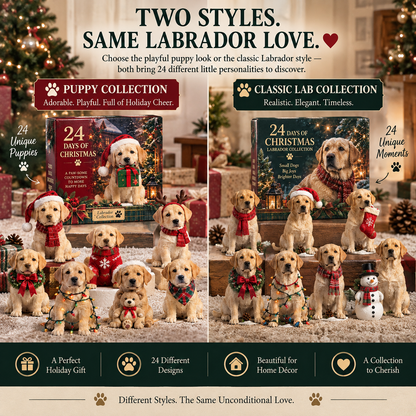 🐾24 Days of Labrador Love – Yellow Lab Holiday Collection