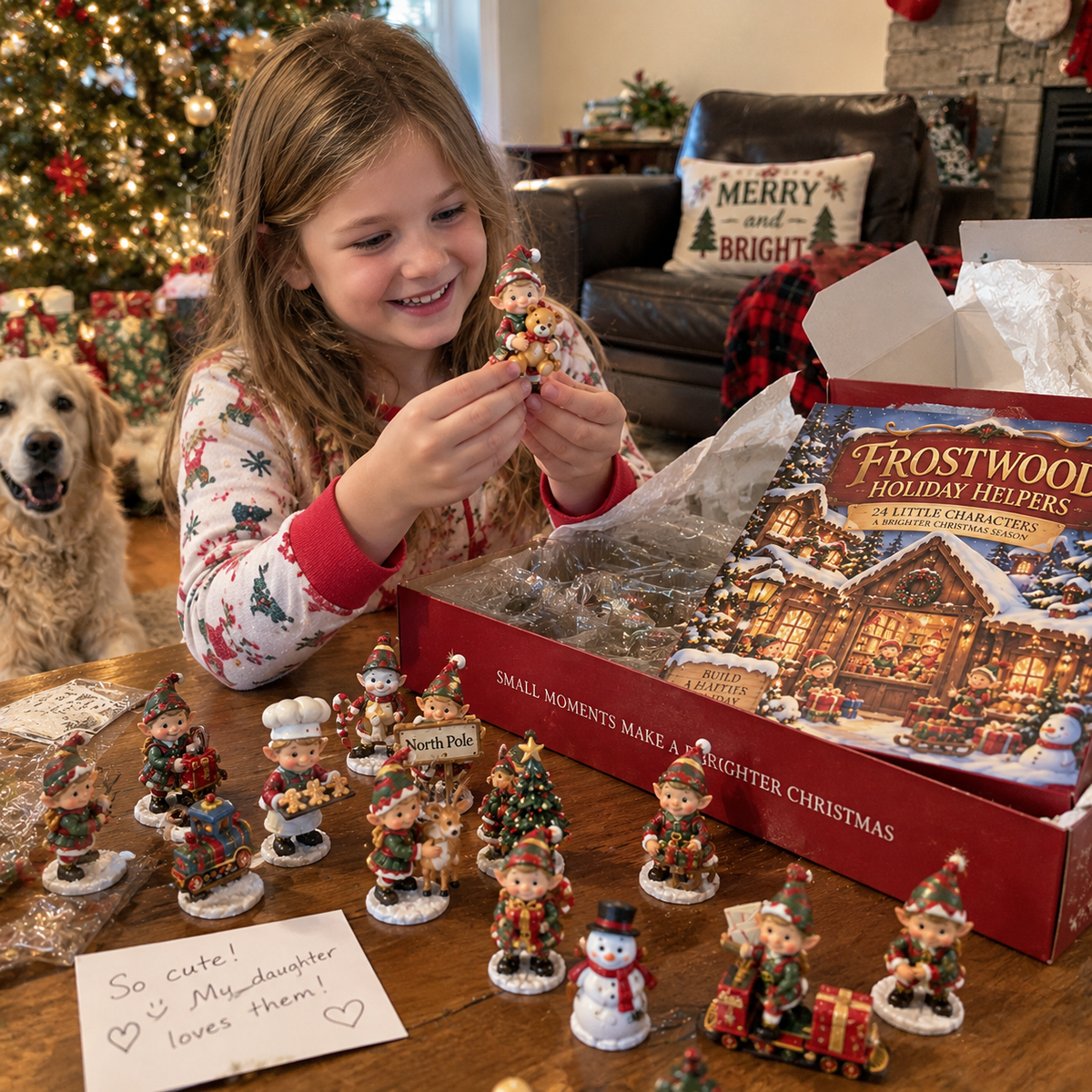 🎄 Frostwood Holiday Helpers – 24 Little Christmas Workshop Characters