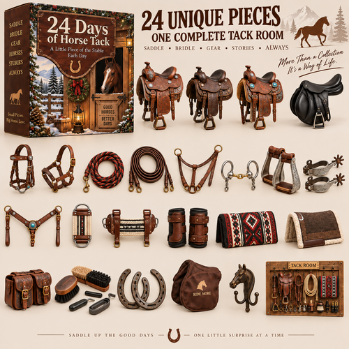 24 Days of Horse Tack – Build Your Own Miniature Tack Room 🐎