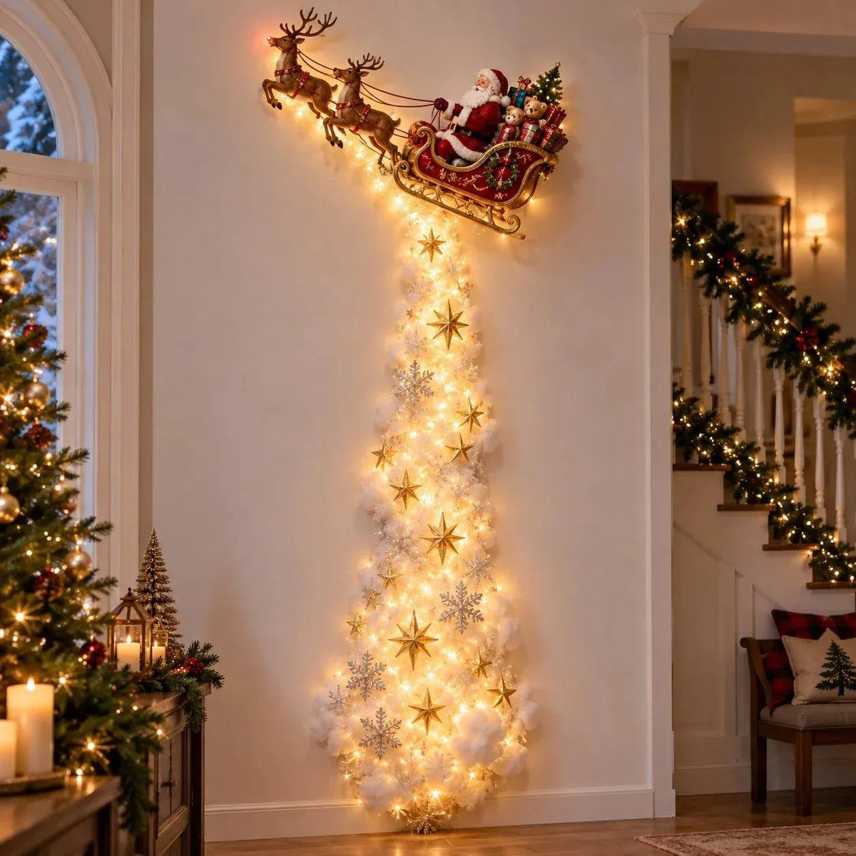 🔥🎁✨ Christmas Blessing Cloud Trail Wall Light Collection – Jesus, Mary & 6 Signature Designs