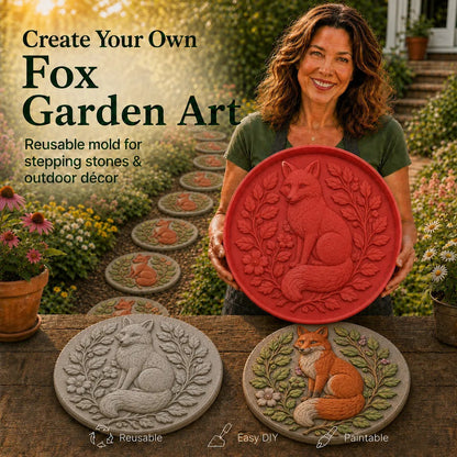 🐦 Hummingbird Garden Art Stepping Stone Mold