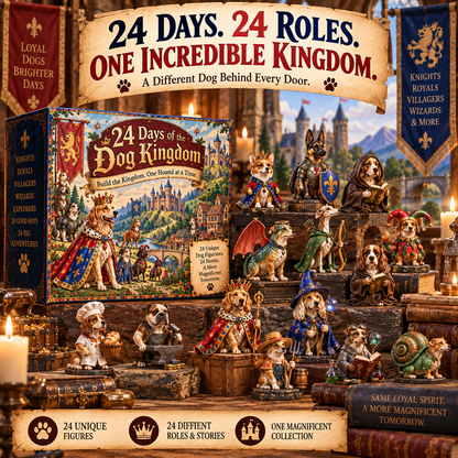 🐕🏰 24 Days of Medieval Dogs — 24 Hounds, Two Kingdoms, One Legendary Collection