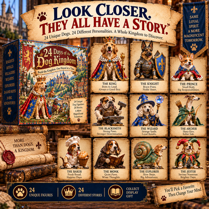 🐕🏰 24 Days of Medieval Dogs — 24 Hounds, Two Kingdoms, One Legendary Collection