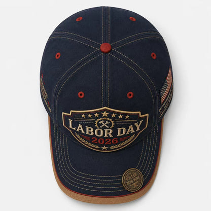 Labor Day 2026 Commemorative Cap – Built on Hard Work Premium Printed hat